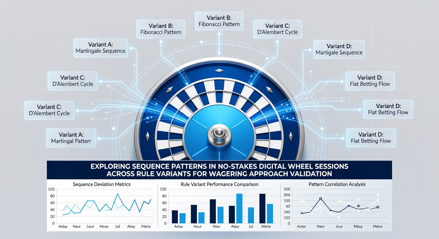 Digitale Roulette-Simulation mit Sequenzanalyse auf einem Bildschirm