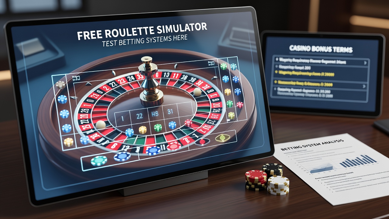 Kostenlose Roulette-Simulationen ermöglichen das Testen von Strategien ohne finanzielles Risiko